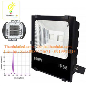 den pha led doi mau 100w trang tri 3