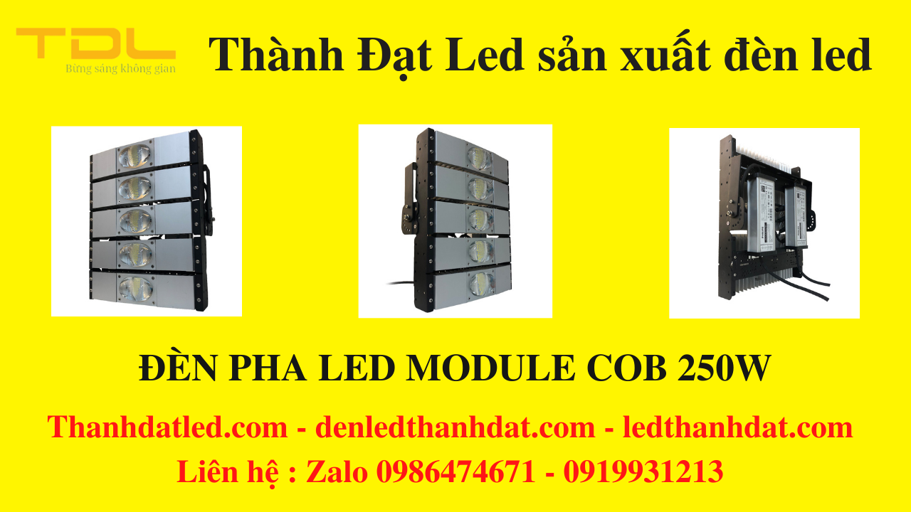 đèn pha led module Philips 250w