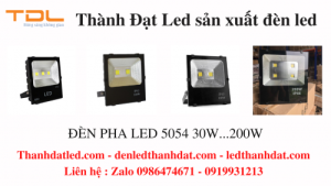 den pha led ngoai troi 30w 50w 100w 150w 200w 2