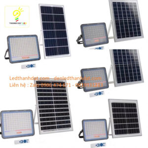 den pha nang luong mat troi cao cap 60w 100w 150w 200w nhom duc