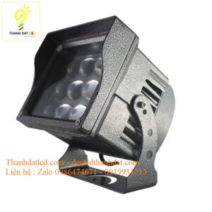 Đèn hắt tòa nhà 36w vuông 3 den roi toa nha 36w vuong
