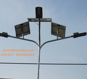 Đèn đường năng lượng mặt trời 120w nhôm đúc cao cấp 5 du an den duong nang luong mat troi cong trinh