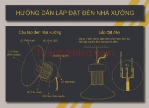 huong dan lap den led nha xuong TDL 1