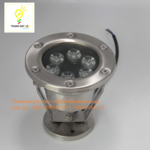 Đèn led âm nước 6w 2 led am nuoc 6w