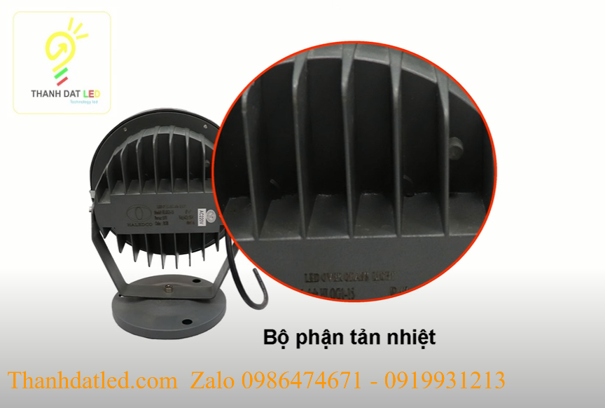 đèn led chiếu cây 15w cao cấp