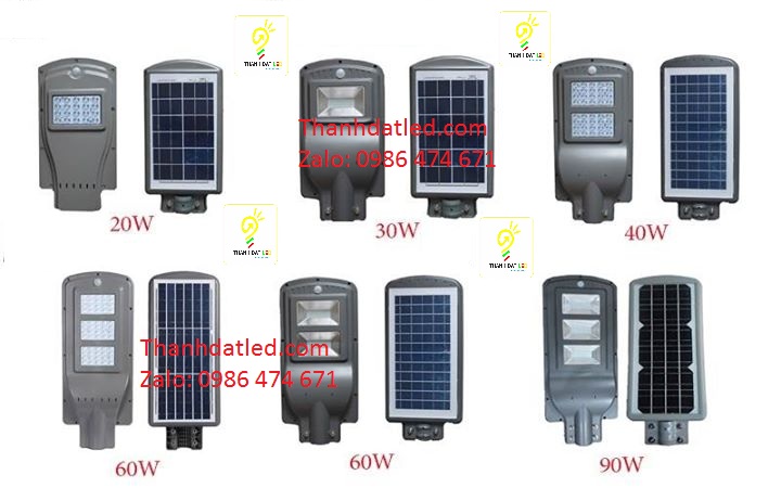 mẫu đèn đường năng lượng mặt trời Quảng Ninh