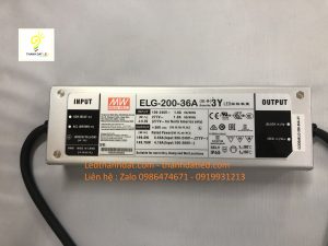 nguon meanwell elg 200 36A driver