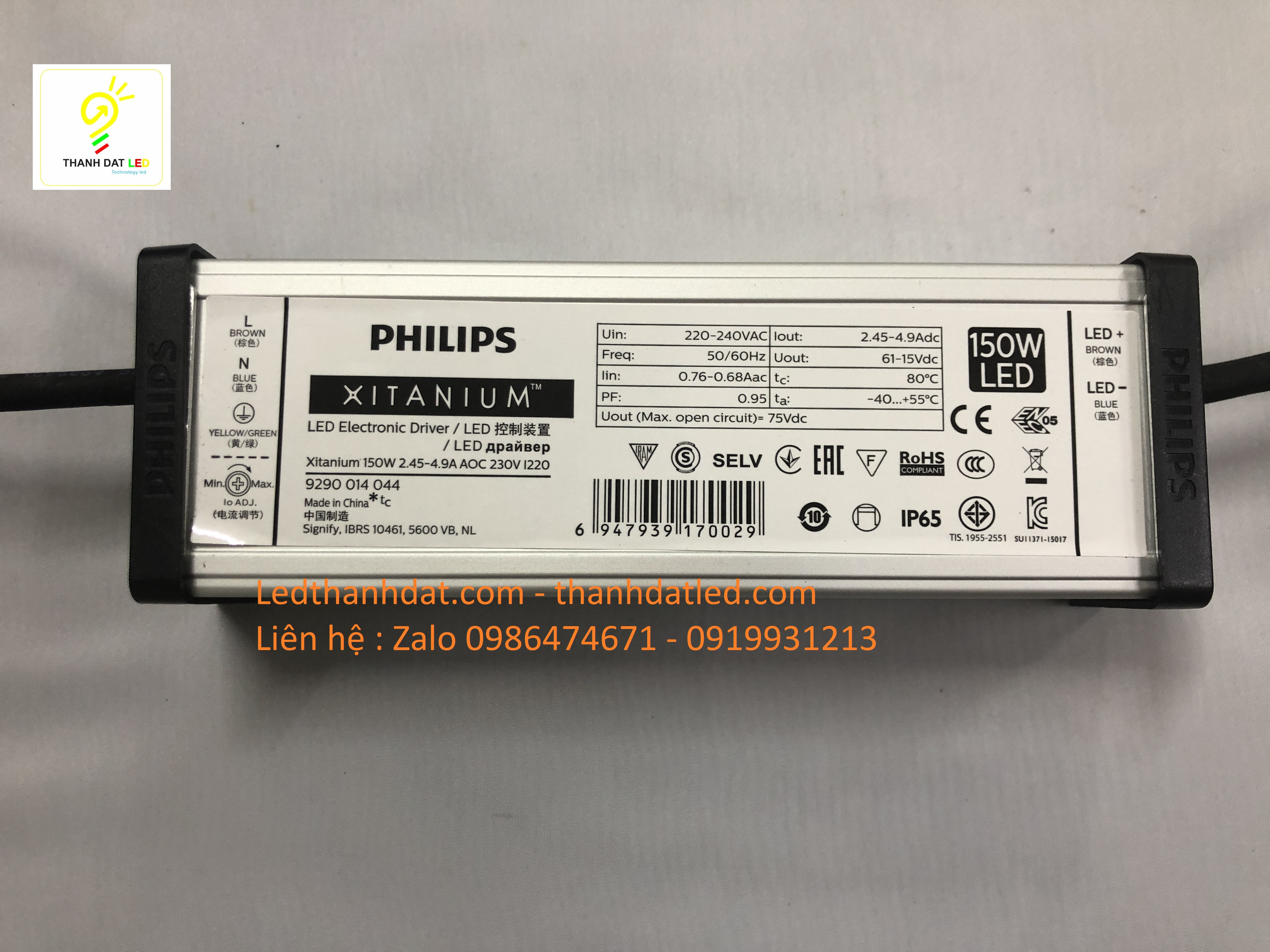 Nguồn Philips 150w Xitanium AOC