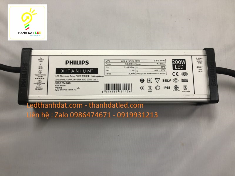 Nguồn Philips đèn module 200w
