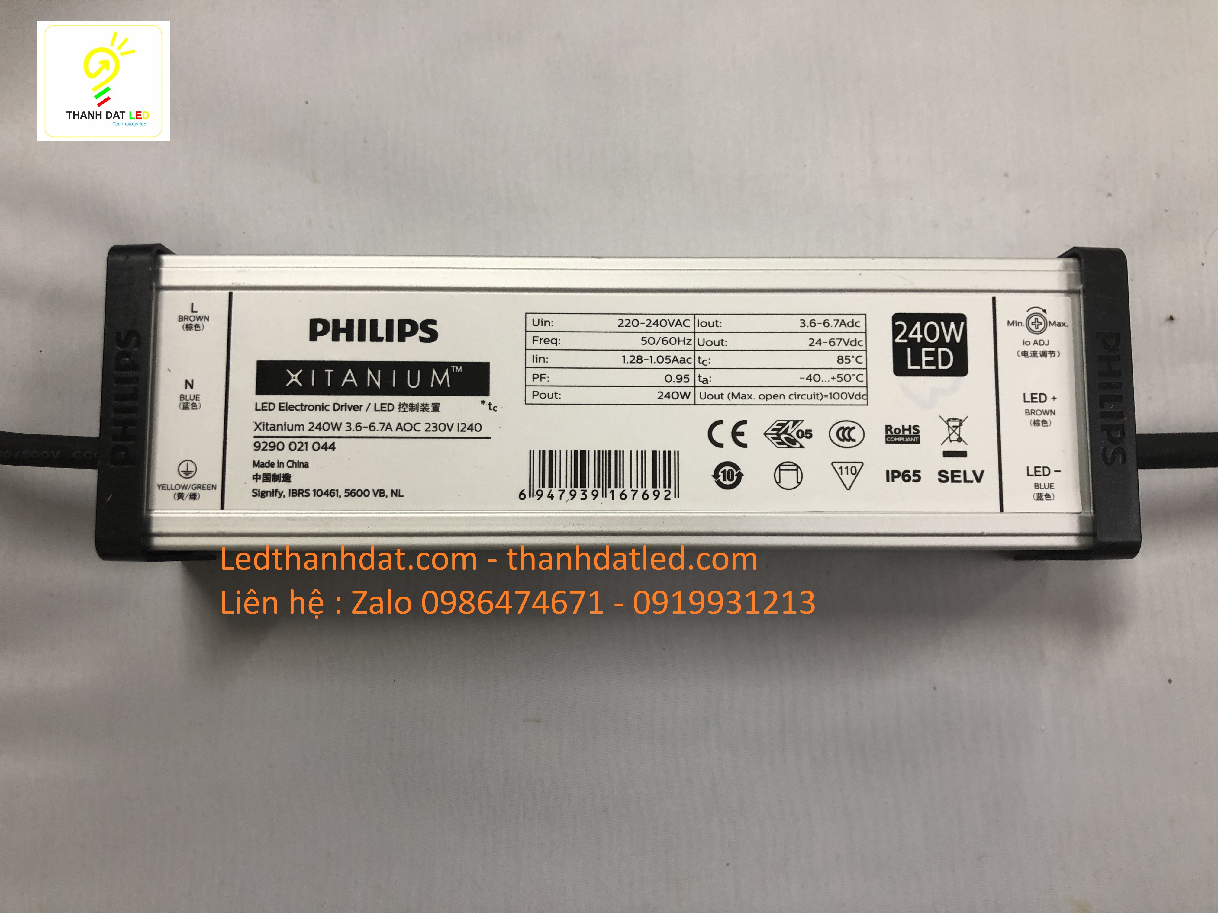 Nguồn Philips 240w Xitanium AOC