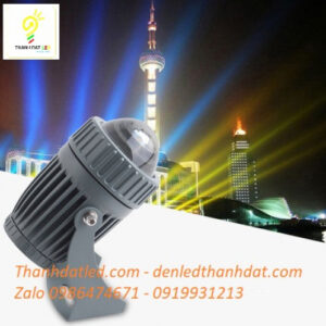 Đèn led rọi cột 10w 5 roi led 10w