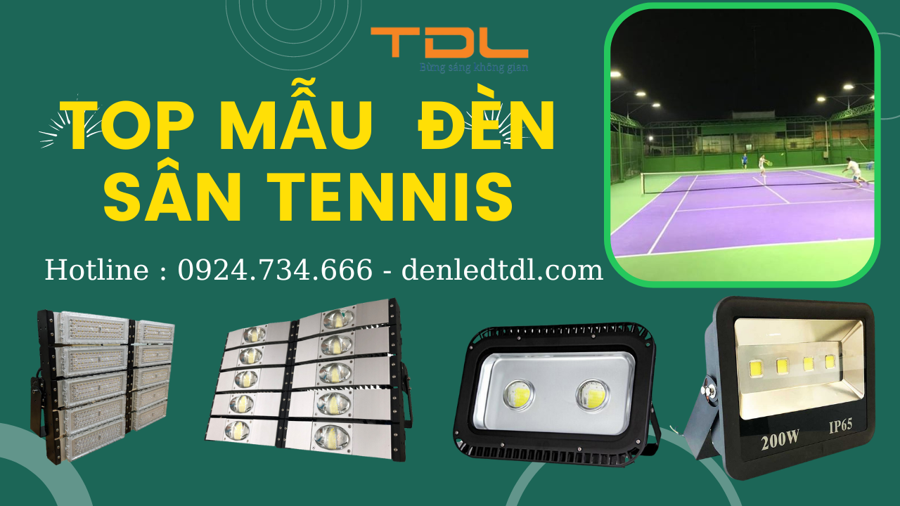 đèn led sân tennis Hà Đông Hà Nội