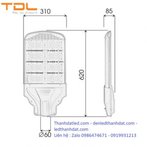 ban ve den duong m13 200w