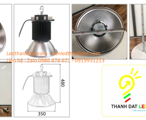den chieu sang nha xuong highbay lowbay 240w