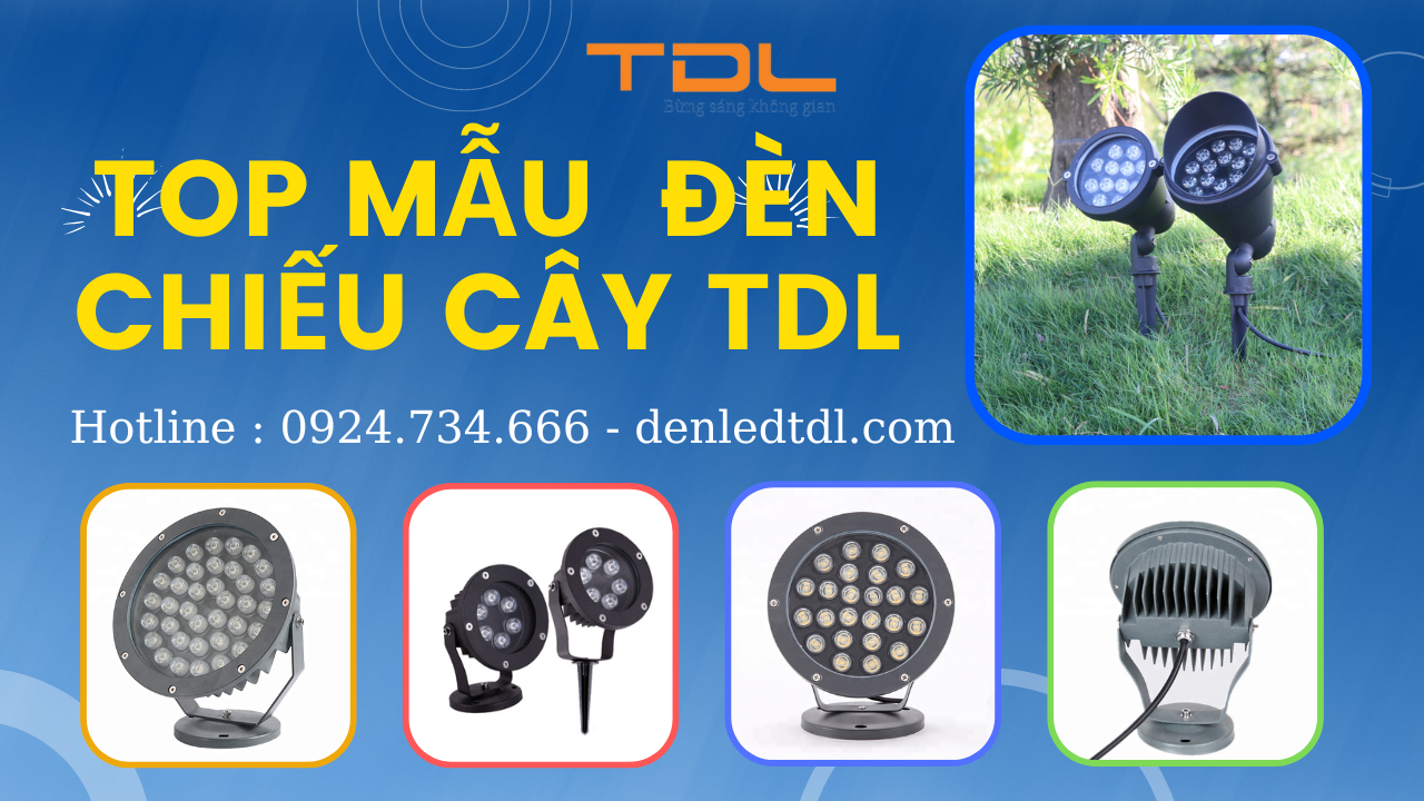 đèn led chiếu cây TDL Hà Nam