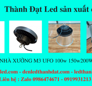 den led chieu sang nha xuong ufo 100w 150w 200w highbay 2