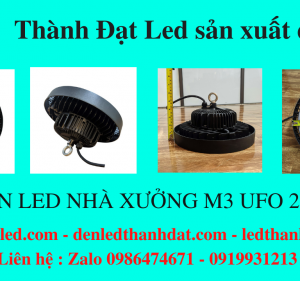 den led chieu sang nha xuong ufo 200w