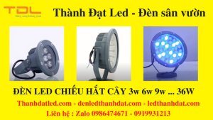 Đèn led rọi chiếu cây trang trí