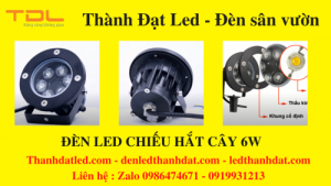 den led hat chieu cay 6w