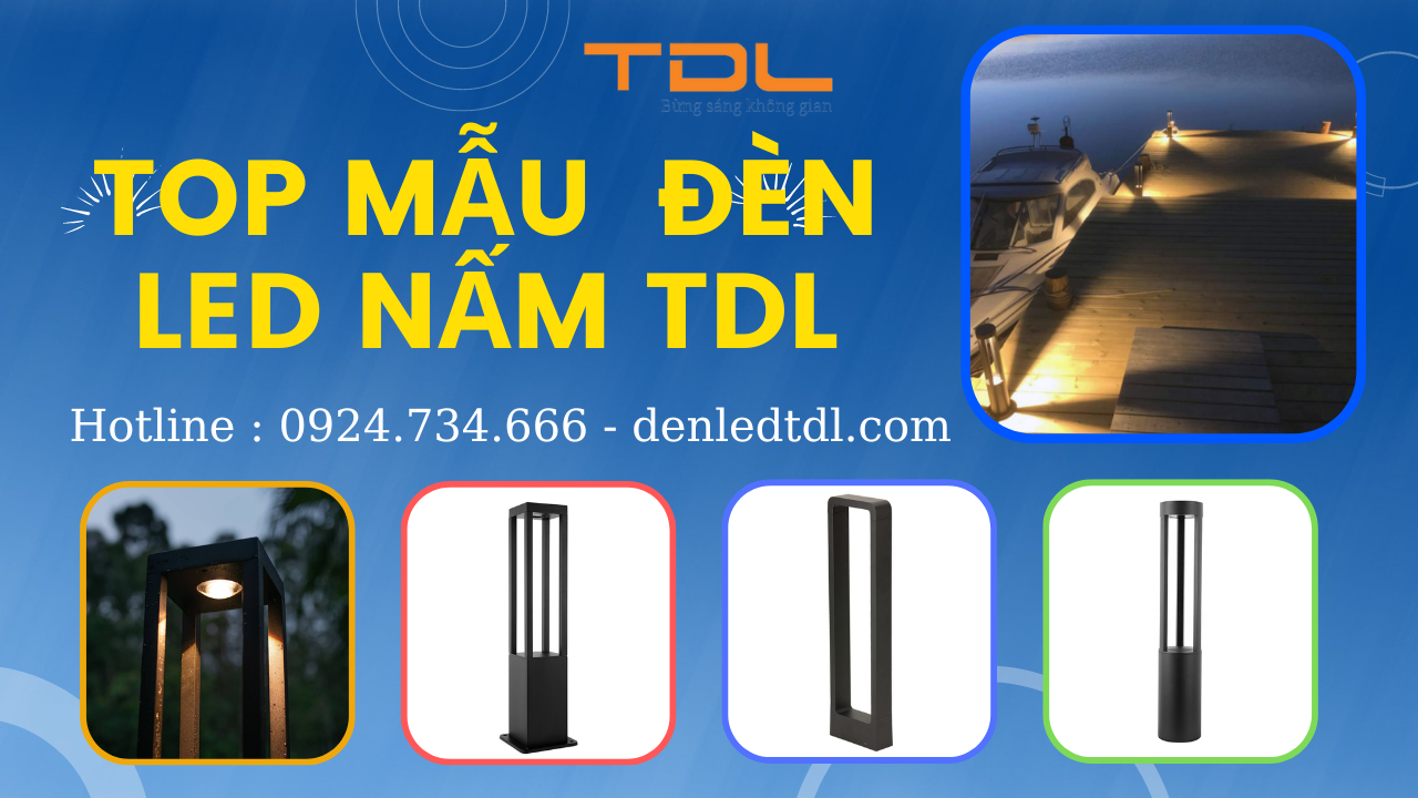 Đèn nấm sân vườn TDL Nam Định