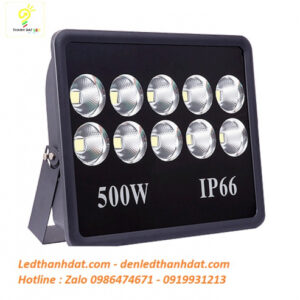 Đèn pha led 500w ip66 rọi xa 7 den led pha 500w ip66