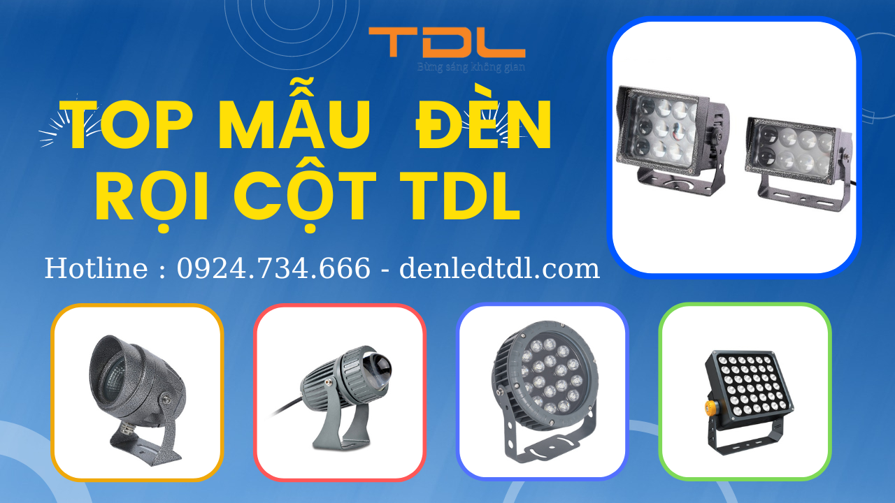 Đèn Led rọi cột TDL Nam Định