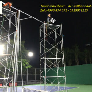 Đèn led sân tennis 500w philips 4 den led san tennis 400w