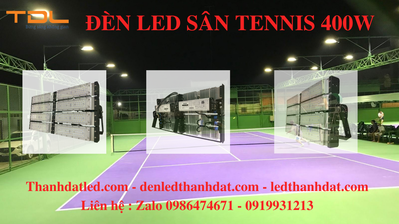 đèn led cho sân tennis 300w 400w 500w 600w