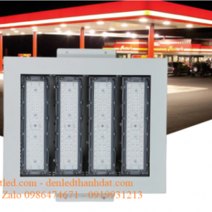 Đèn led cây xăng 200w 3 den led tram xang cay xang