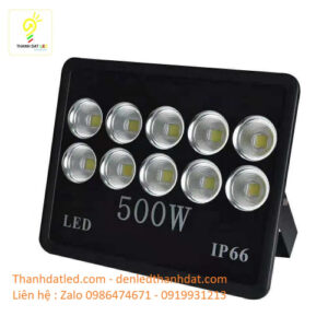 Đèn pha led 500w ip66 rọi xa 6 den pha 500w ip66