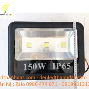 Đèn pha led ngoài trời 150w chiếu rộng 3 den pha led 150w chieu rong