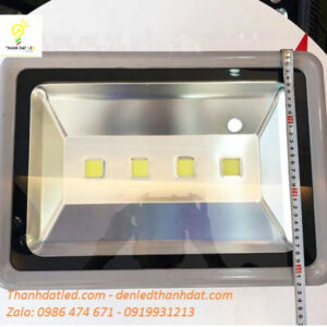 ĐÈN PHA LED 200W XÁM 2 den pha led 200w ngoai troi ghi