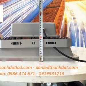 ĐÈN PHA LED 100W XÁM ĐỦ ( Bảo hành 2 năm ) 4 den pha led ngoai troi 100w pha roi ghi