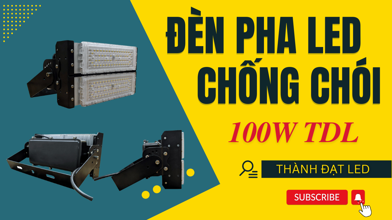 den-pha-led-the-thao-100w Đèn pha led module 100w thể thao