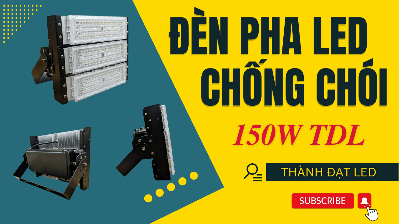 den-pha-led-the-thao-150w Đèn pha led module 150w thể thao
