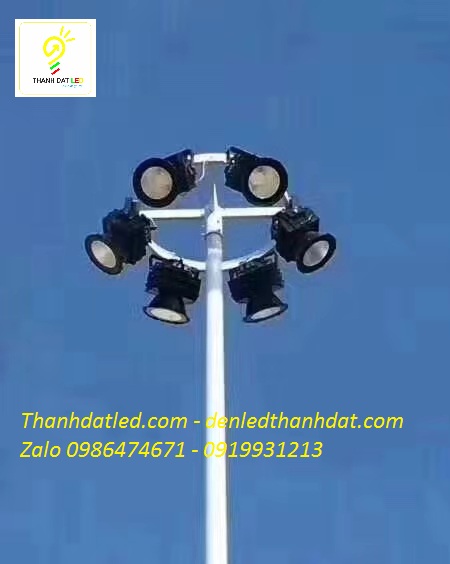 den-pha-vong-xoay đèn pha led chiếu sáng vòng xoay đường