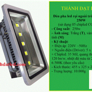 den pha led 250w vo xam 1