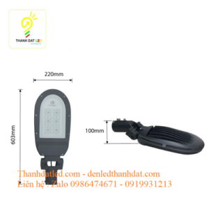 Đèn led đường phố 120w TDL04 2 duong led philips