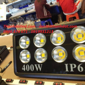 ĐÈN PHA LED 400W ( đèn sân bóng ) ( bảo hành 2 năm ) 4 pha led 400w