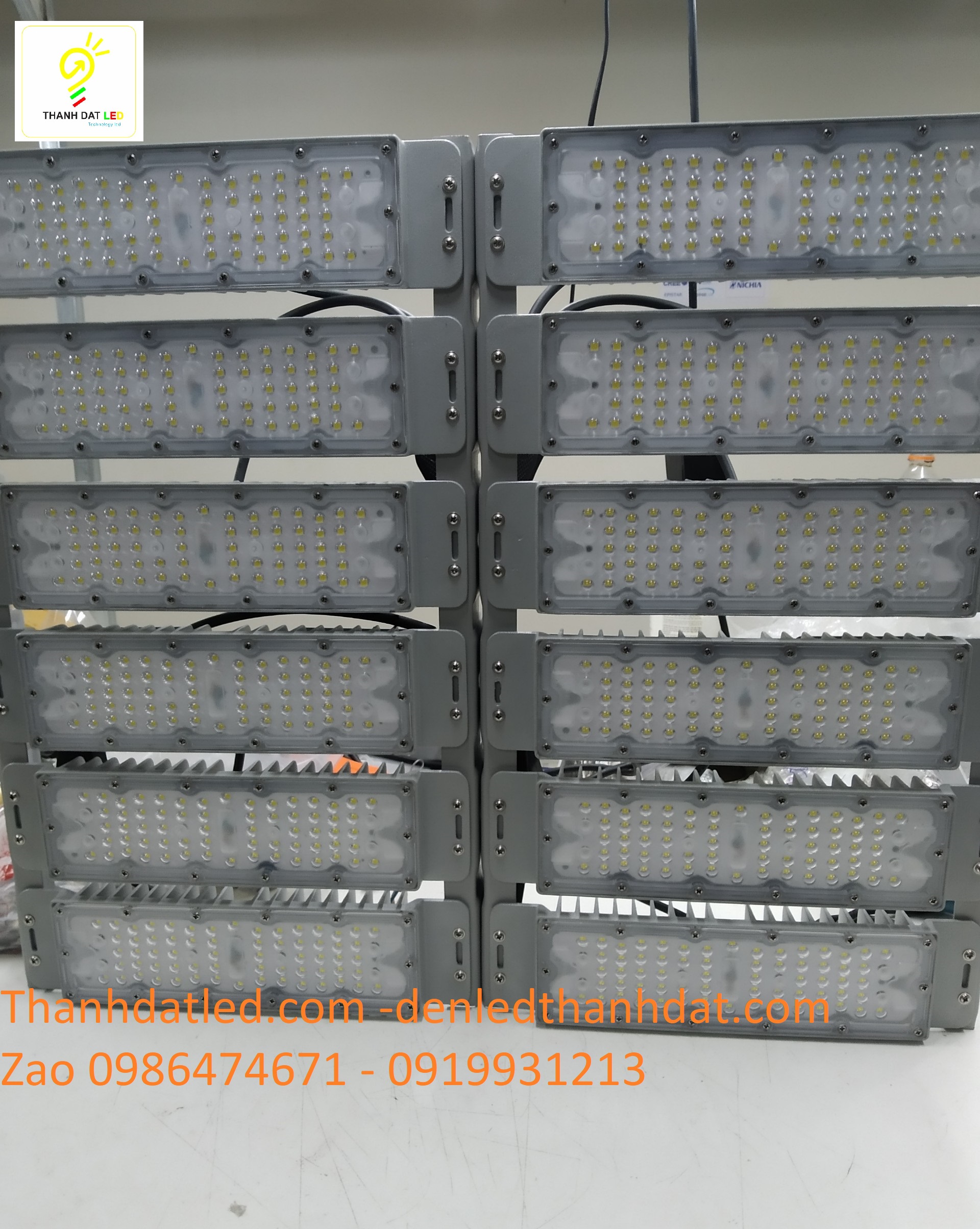 pha-led-600w-module-1 đèn pha led 600w philips