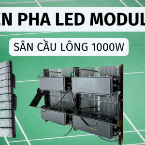 Giá Đèn Sân Cầu Lông 50w 100w 150w 200w 250w 300w 400w (TDLF-MTT)-Thành Đạt Led 3 đèn pha sân cầu lông 1000w