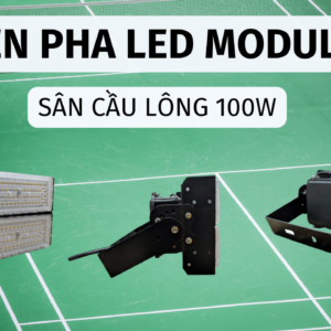 Giá Đèn Sân Cầu Lông 50w 100w 150w 200w 250w 300w 400w (TDLF-MTT)-Thành Đạt Led 8 đèn pha sân cầu lông 100w