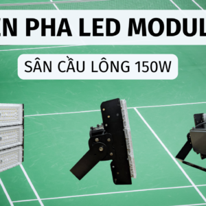 Giá Đèn Sân Cầu Lông 50w 100w 150w 200w 250w 300w 400w (TDLF-MTT)-Thành Đạt Led 7 đèn pha sân cầu lông 150w