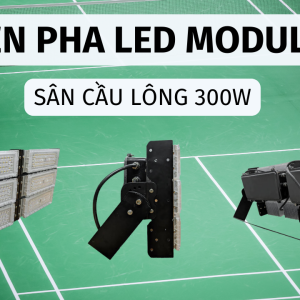 Giá Đèn Sân Cầu Lông 50w 100w 150w 200w 250w 300w 400w (TDLF-MTT)-Thành Đạt Led 5 đèn pha sân cầu lông 300w ngang
