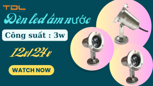 Đèn âm nước TDLAN-D 3w