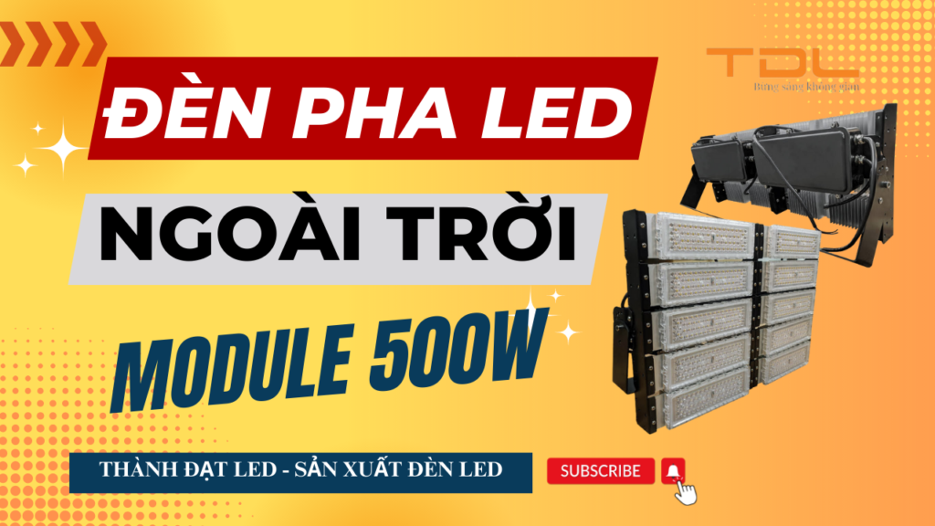 Đèn pha led module 500w | Đèn led pha 500w | Đèn led pha 500w sân thể ...