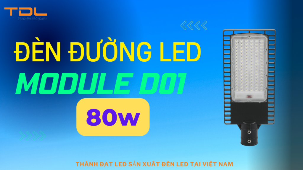 Đèn đường LED 80W D01