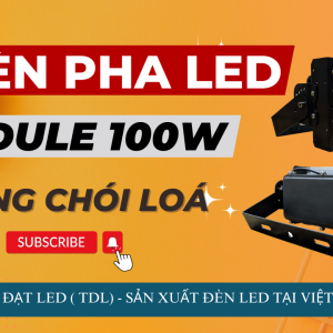 đèn pha led nhà xưởng 100w