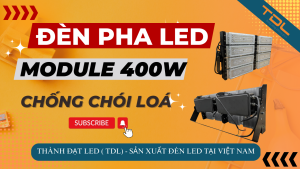 đèn pha led sân vườn 400w