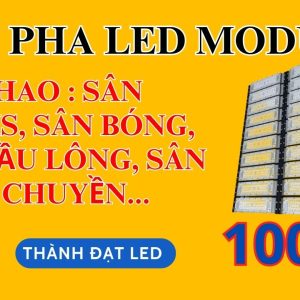 Bóng Đèn Cho Sân Cầu Lông 50w 100w 150w 200w 250w 300w 400w (TDLF-MTT)-Thành Đạt Led 10 Đèn led pha sân thể thao 1000w tennis cầu lông bóng đá bóng chuyền